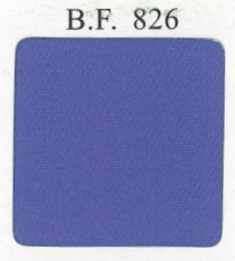 Bild på blått tyg BF826 för brodyr av tygmärken