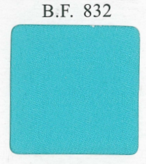 Bild på grönturkos tyg BF832 för brodyr av tygmärken