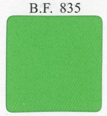 Bild på gräsgrönt tyg BF835 för brodyr av tygmärken