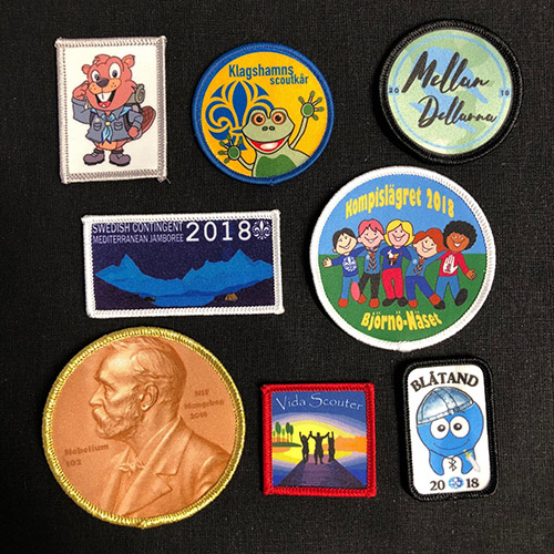 printed badges