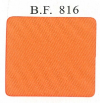 Bild på apelsingult tyg BF816 för brodyr av tygmärken