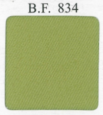 Bild på ljusgrönt tyg BF834 för brodyr av tygmärken